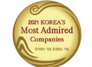 圃美多连续15年获得“韩国最受尊敬的企业奖”