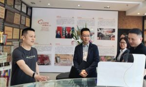 福州市鼓楼区政府领导调研完美福建分公司