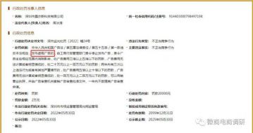 深圳市露亦斯公司因不正当竞争行为被处罚2万元</a>