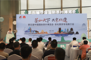 理想华莱亮相第五届中国国际茶叶博览会