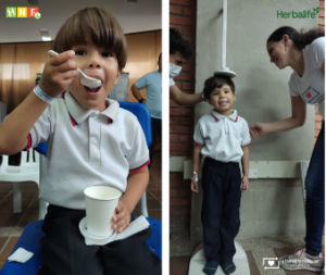 康宝莱非营利组织为哥伦比亚儿童提供营养支持