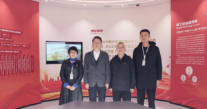 中共长沙市委统战部黄阳一行调研绿之韵中心