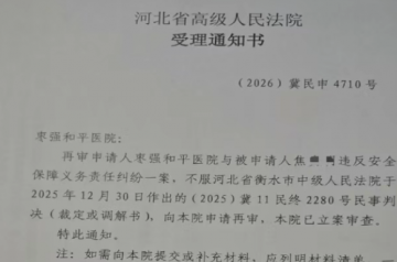 一起医疗损害纠纷跨度十年诉讼反复，三级法院先后驳回诉求；抗诉发回重审，河北一法院依“咨询意见”定残，医院被判赔四十余万